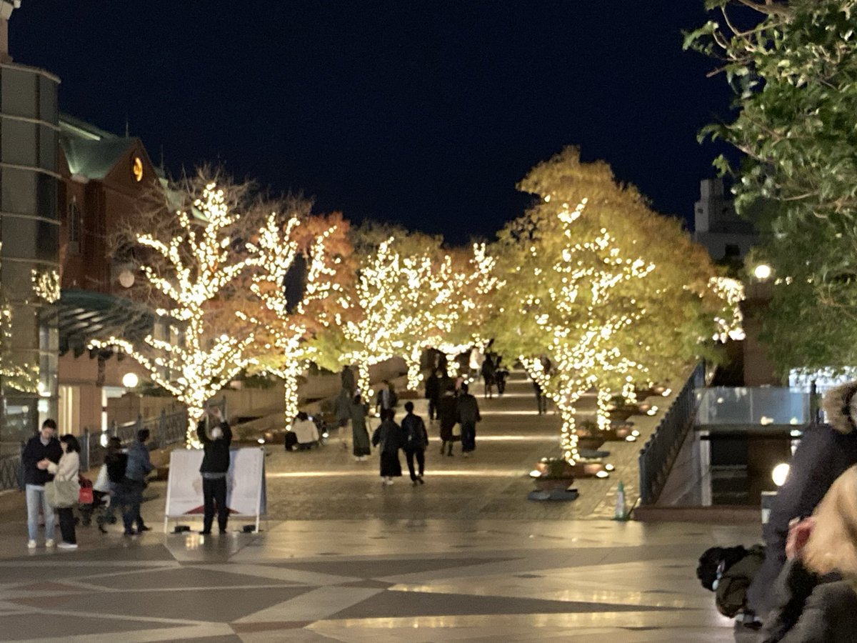 恵比寿ガーデンプレイスのイルミネーション。