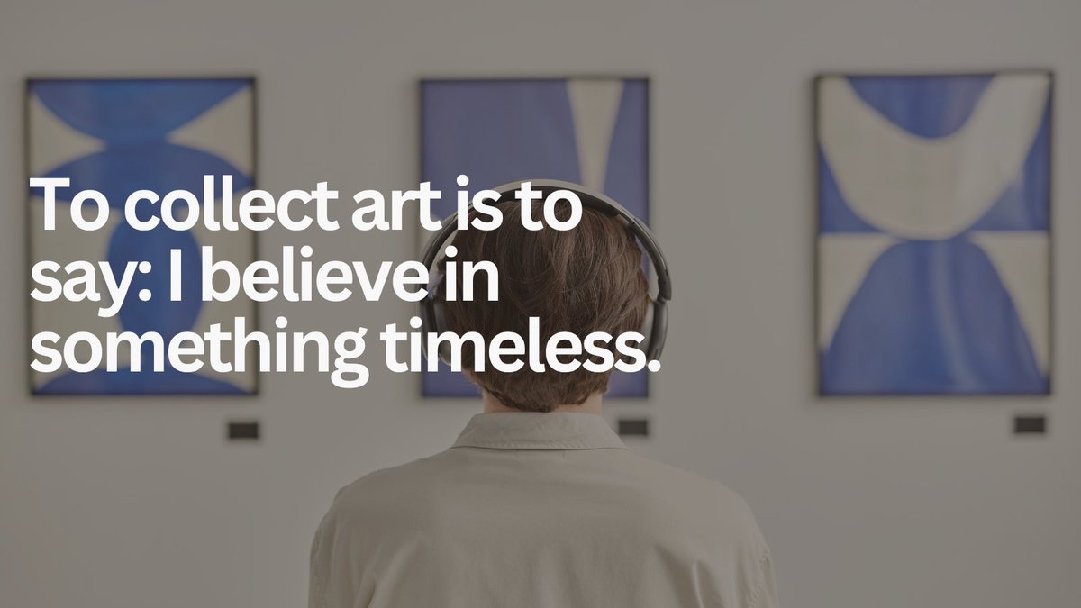 spacenfa's tweet image. Collecting art means trusting that beauty outlives trends.

#artcommunity #timeless