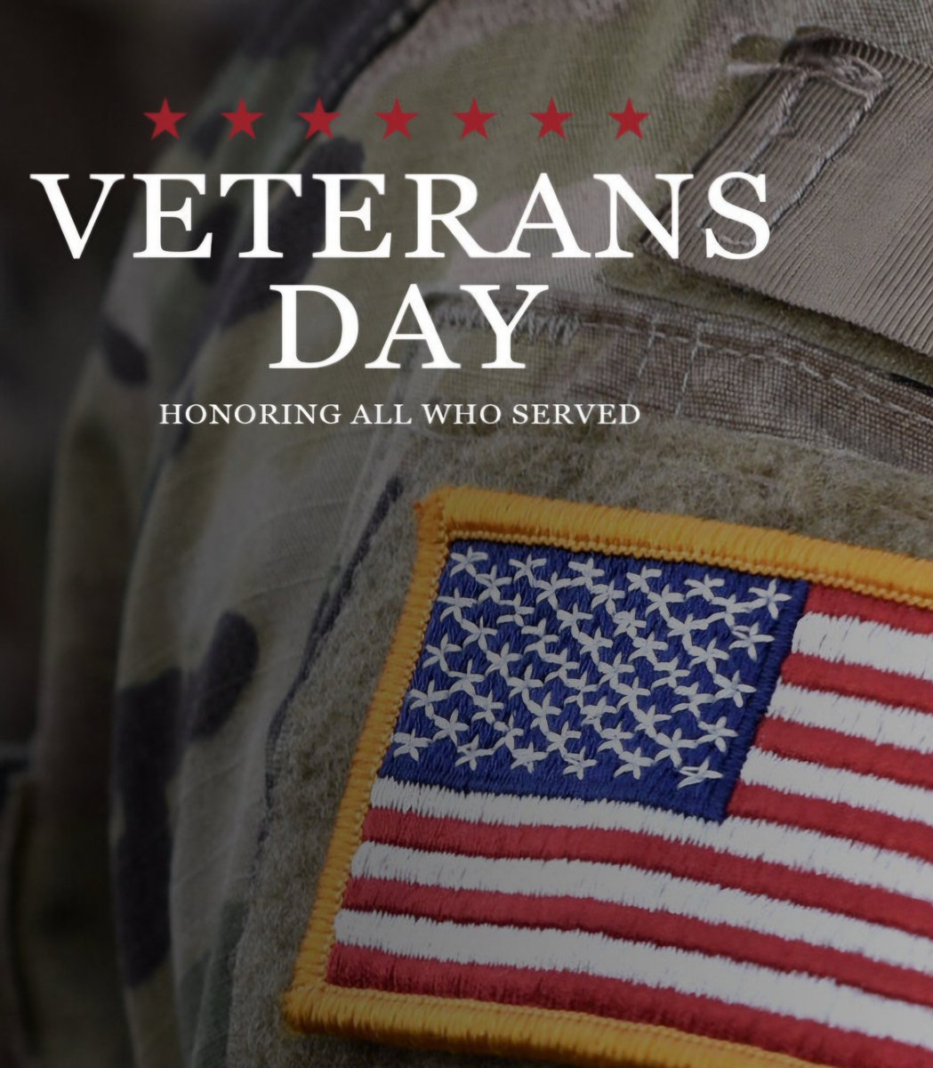 Thank you and much respect to those who served, and are serving, our great Nation. 🇺🇸🫡🙏
