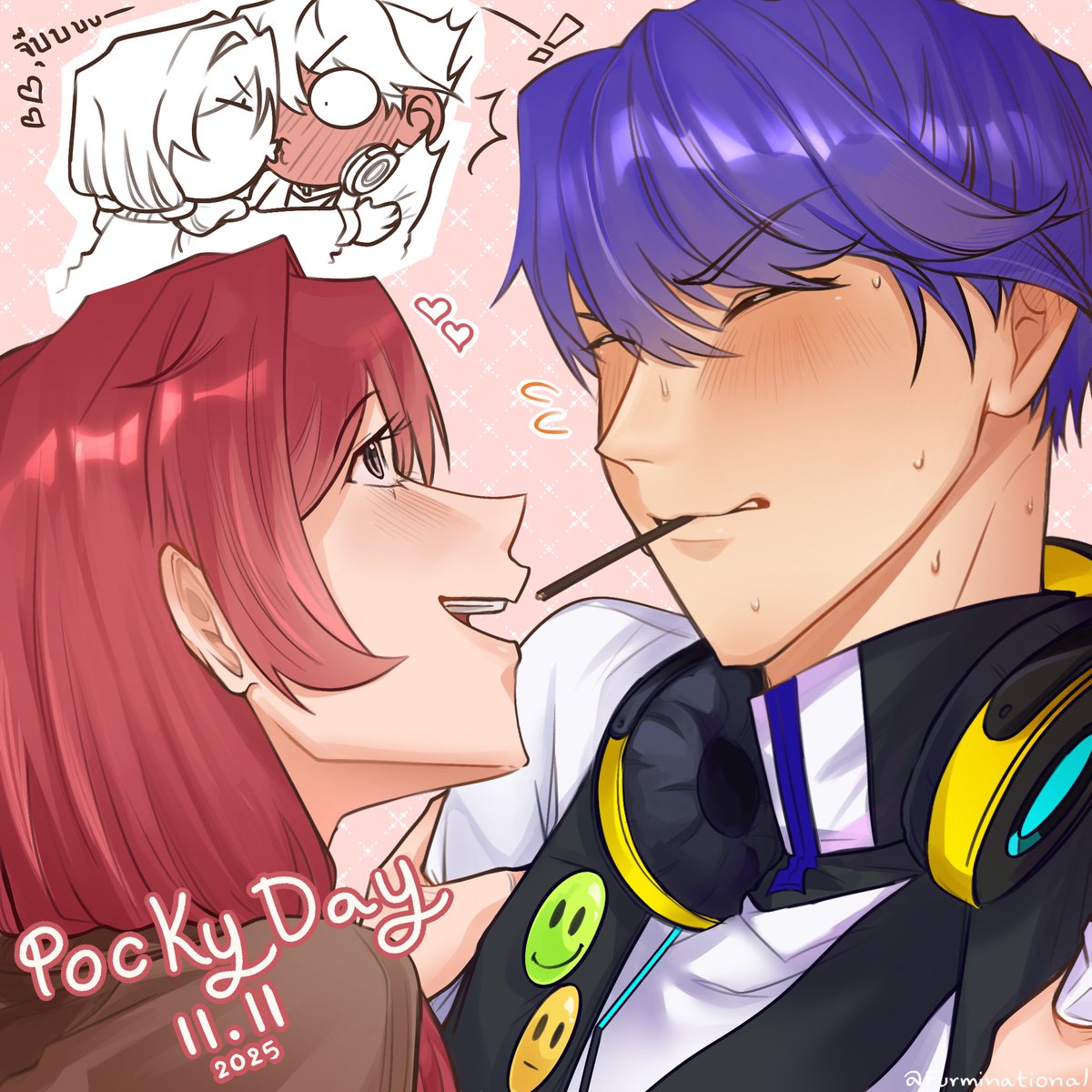 🇯🇵🍓11.11.2025🍫🥢

⭑.ᐟeat up your love like this sweet pocky (˶˃⤙˂˶) 🎀 ྀི

(Gotta hold him tight so he couldn’t run)