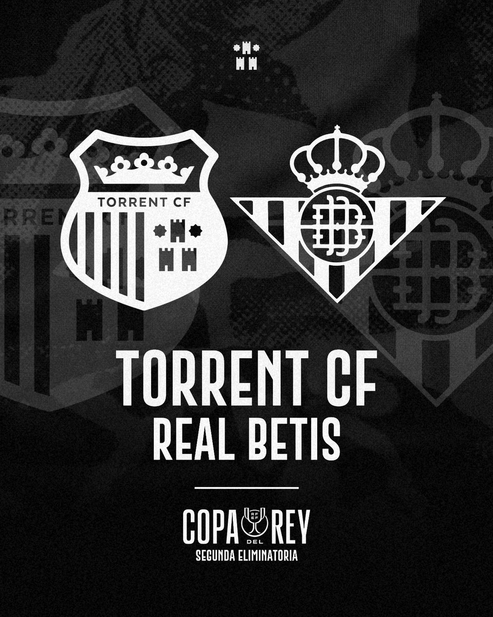 𝗧𝗢𝗥𝗥𝗘𝗡𝗧 𝗖𝗙 𝗩𝗦 𝗥𝗘𝗔𝗟 𝗕𝗘𝗧𝗜𝗦 𝗕𝗔𝗟𝗢𝗠𝗣𝗜𝗘 🔥🧡
Nuestro rival en segunda ronda de la Copa del Rey será el Real Betis Balompié.
El conjunto taronja recibirá al equipo verdiblanco en la eliminatoria que se disputará la primera semana de diciembre.

Será un placer