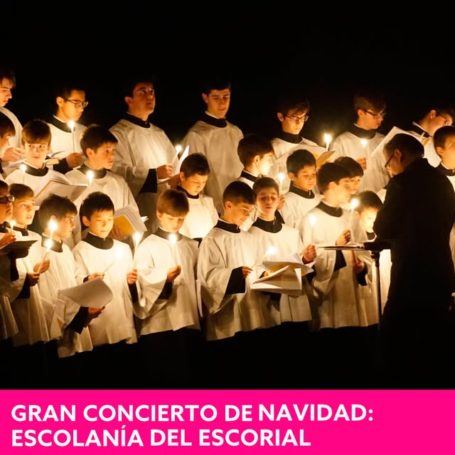 🚨 ¡ÚLTIMAS ENTRADAS! a la venta para El gran concierto de Navidad: Escolanía de El Escorial. Solo una fecha, el día 14 de diciembre. Dirigido por el padre Pedro Alberto Sánchez.

En esta ocasión, se establecerá como hilo conductor del concierto el carácter de la “Canción de