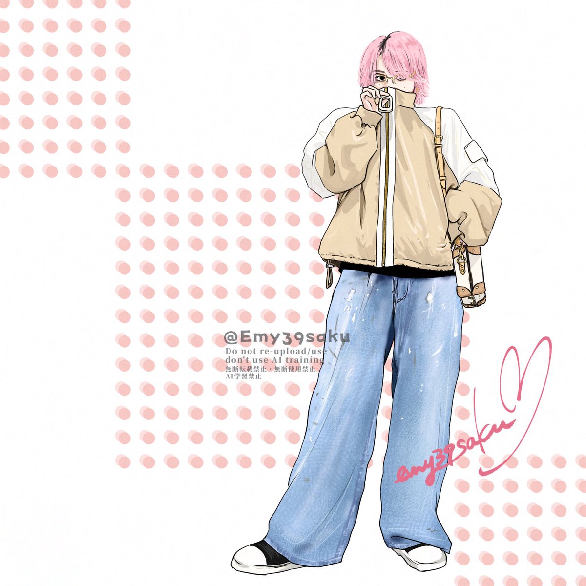 🩷𓂃𓈒 ❅ *白×ベージュ
大好きなジャケット今年も着ていて嬉しい
コーデいつも可愛くて似合ってて大好き🫶🏻💗 ̖́-