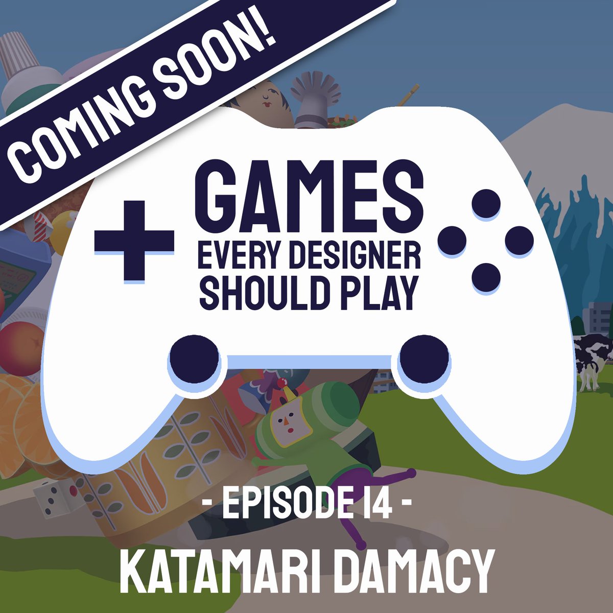 🌍 We’re currently playing Katamari Damacy for an upcoming episode of Games Every Designer Should Play!

It’s joyful chaos in motion — but what can designers really learn from it?

👇 What’s your biggest design takeaway from Katamari Damacy?

#GameDesign #KatamariDamacy #Gamedev