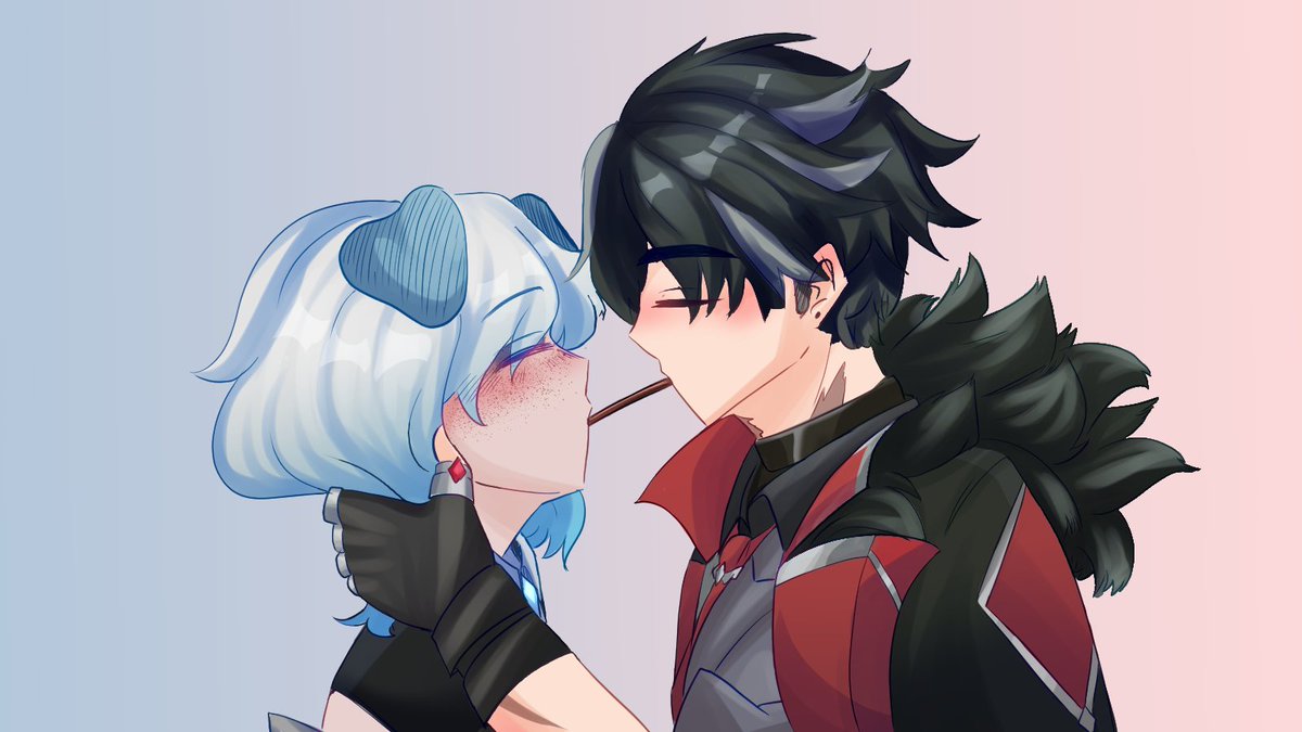 I have been informed its pocky day, hab husband content 

🎨- <a href="/tsuntoast/">toast 🍉 coms open !</a>