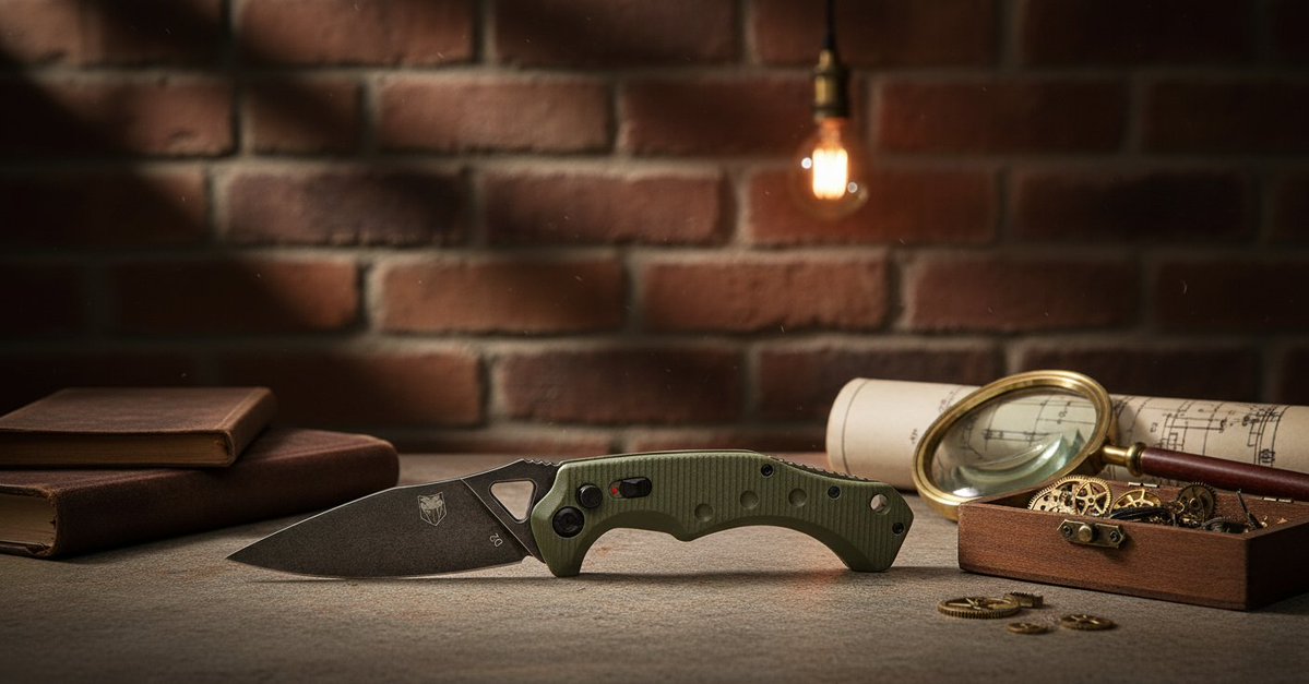 The Ryker is a side button folding automatic knife designed for robust functionality and durability. Featuring G-10 scales, it offers a secure grip even in challenging conditions. 
knife-depot.com/products/cobra…