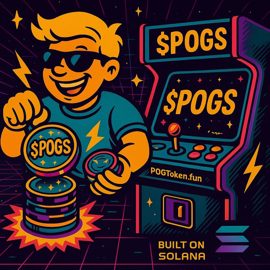 POGToken's tweet image. POG Token isn’t just a meme — it’s a movement. 🌈
We’re reviving the 90s collectible culture on-chain.
RETRO VIBES. CRYPTO TRIBES. ⚡
👉 POGToken.funHashtags:
#POGToken #POGS #Solana #Altcoins #Web3Culture #CryptoCommunity