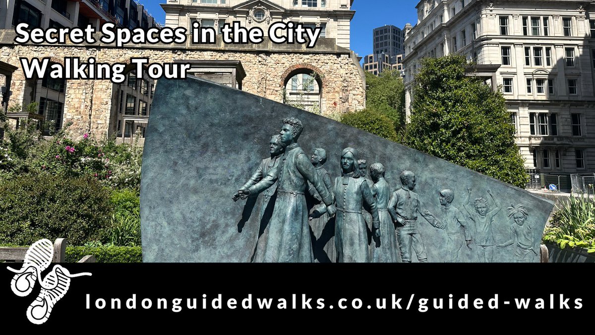 Discover London’s  surprising treasures 🏙️✨ 
Join our Secret Spaces in the City walking tour and see the City like never before!
🎟️Book your tickets now: londonguidedwalks.co.uk/guidedwalk/sec…
📍118 London wall
#Blackfriars #LondonHistory #GuidedWalks #LondonGuidedWalks