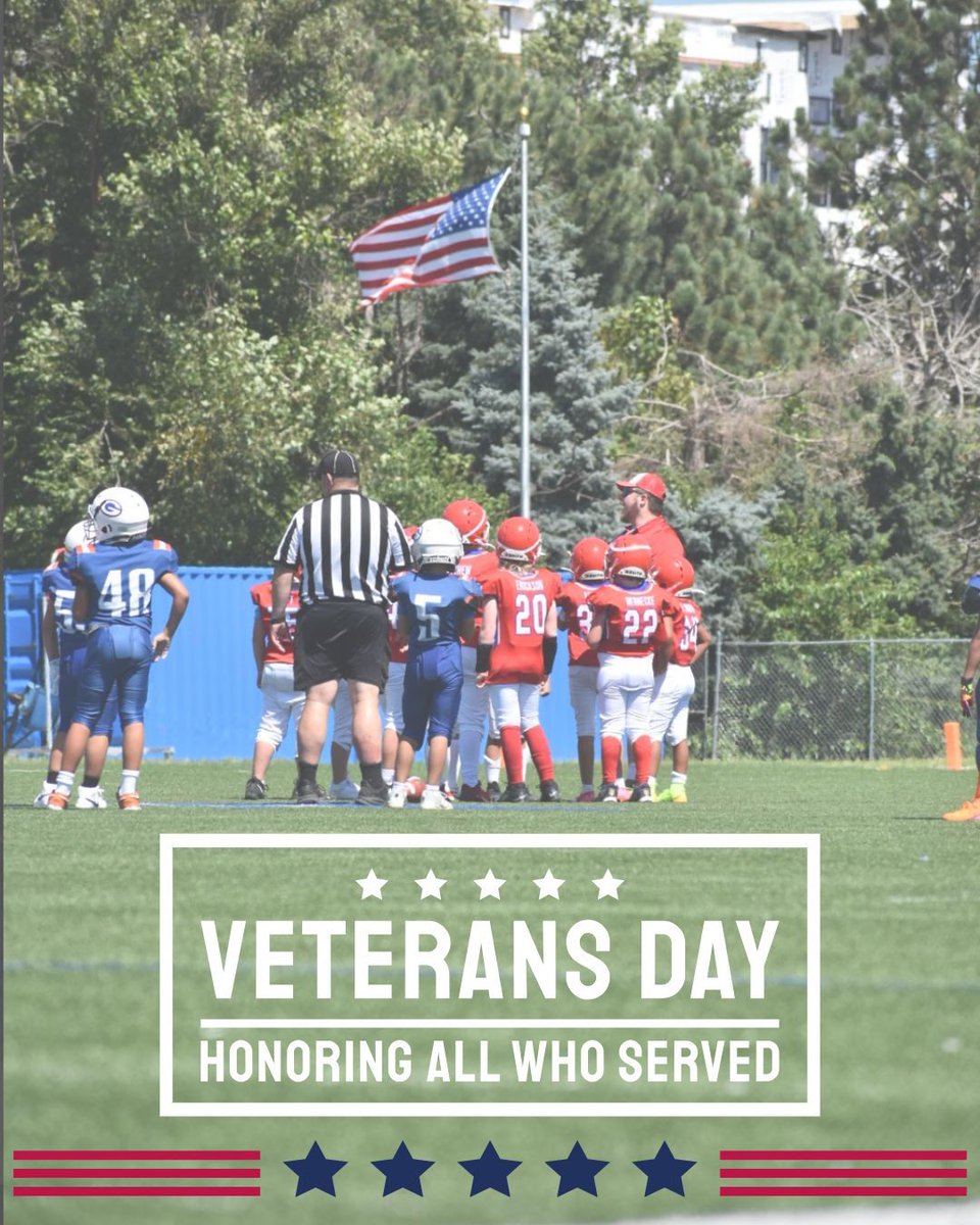 Happy Veterans Day! 🇺🇸 We're incredibly thankful for all the brave men and women who have served. Your sacrifices mean the world to us. 🙏 Thank you from Millard United Sports! ⚾ 📣 🏈🥎 🏆