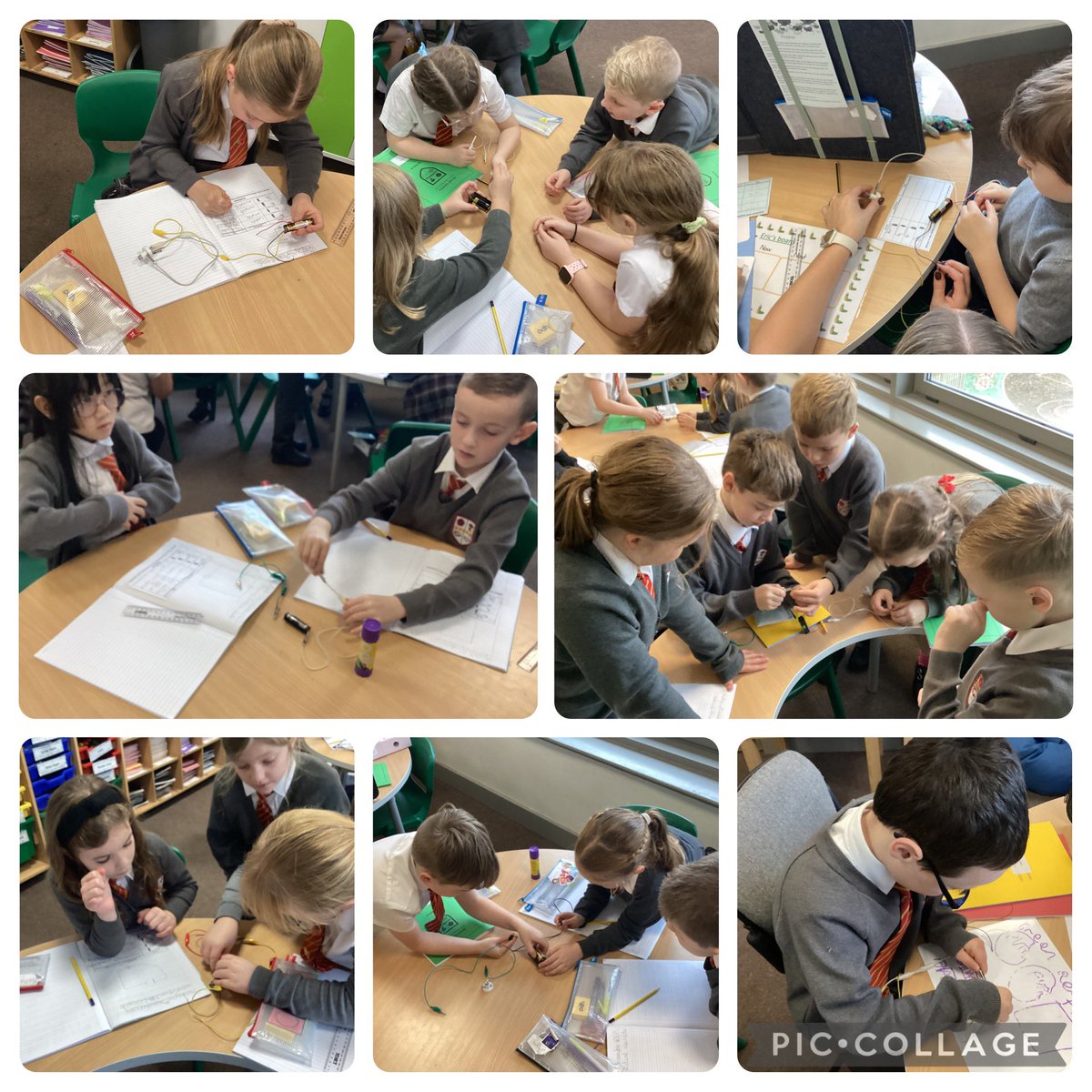 ElmTreeGSP's tweet image. In science we have been looking at how to make a simple circuit 💡
#greatsankeyscience