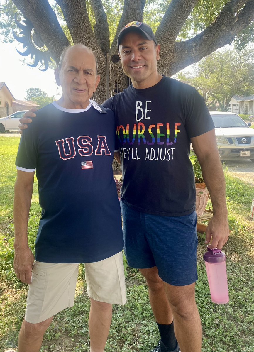 For 25 years he wore the USAF uniform and served in Vietnam. Hats off to ALL vets, especially my hero, my pops. #USAFRetiree #VietnamVeteran #USA🇺🇸 Love you, dad.