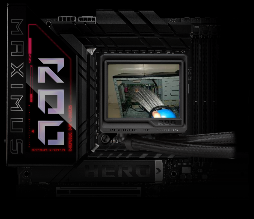 DreamLucd's tweet photo. @ASUSROG  ,@SteezyJayGaming #TrickOutYourBuild #ASUS #X870 #Z890 #B860 #B850 https://t.co/PZXUCmqW3Z