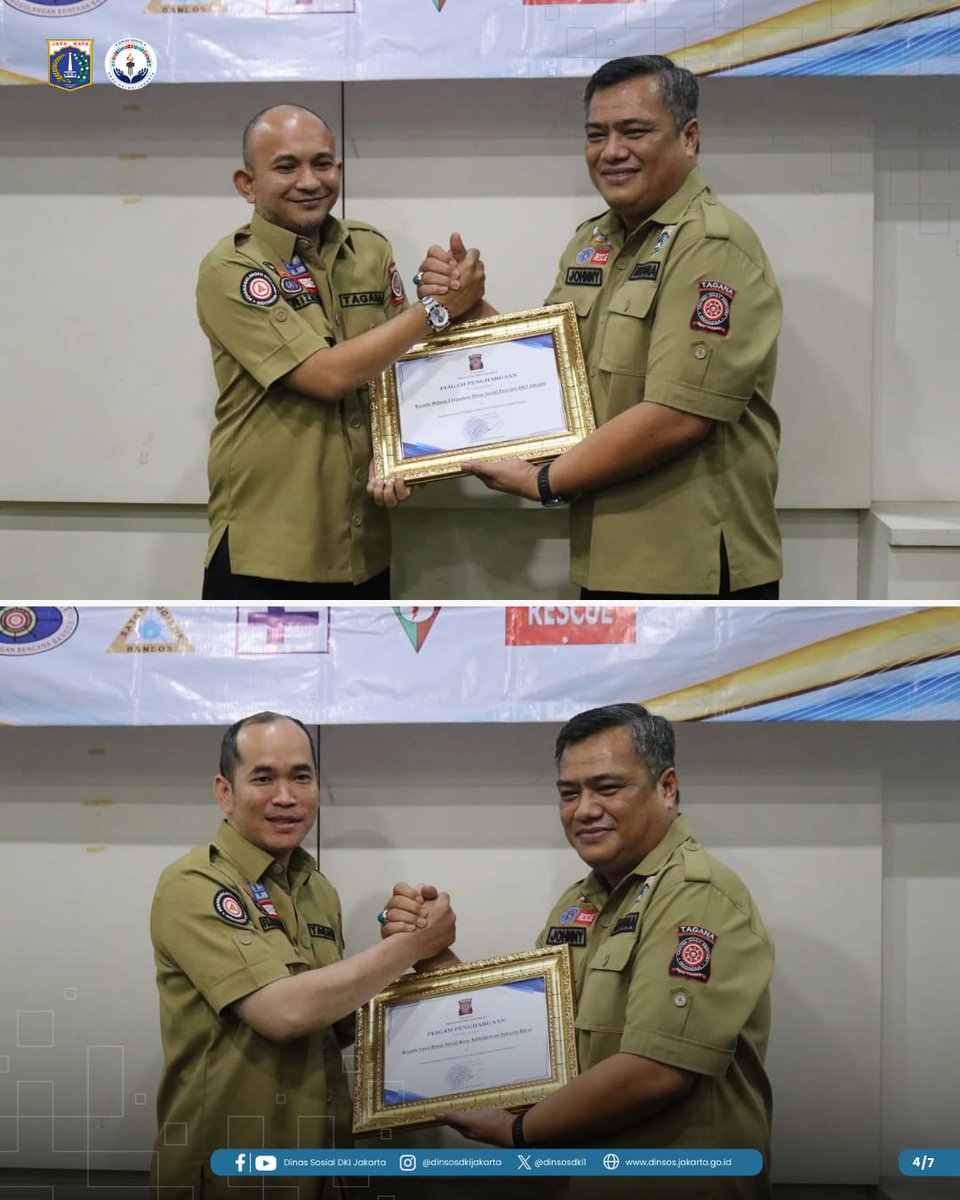DinsosDKI1's tweet photo. Hai #KawanSosial
Hari ini, Kepala Dinas Sosial Provinsi DKI Jakarta, Bapak Iqbal Akbarudin, membuka Rapat Kerja Forum Komunikasi Taruna Siaga Bencana (FK TAGANA) Provinsi DKI Jakarta.
#dinsosdki #jagajakarta #tagana #dkijakarta #jakartatanggapbencana https://t.co/Oom1XGB6Bf
