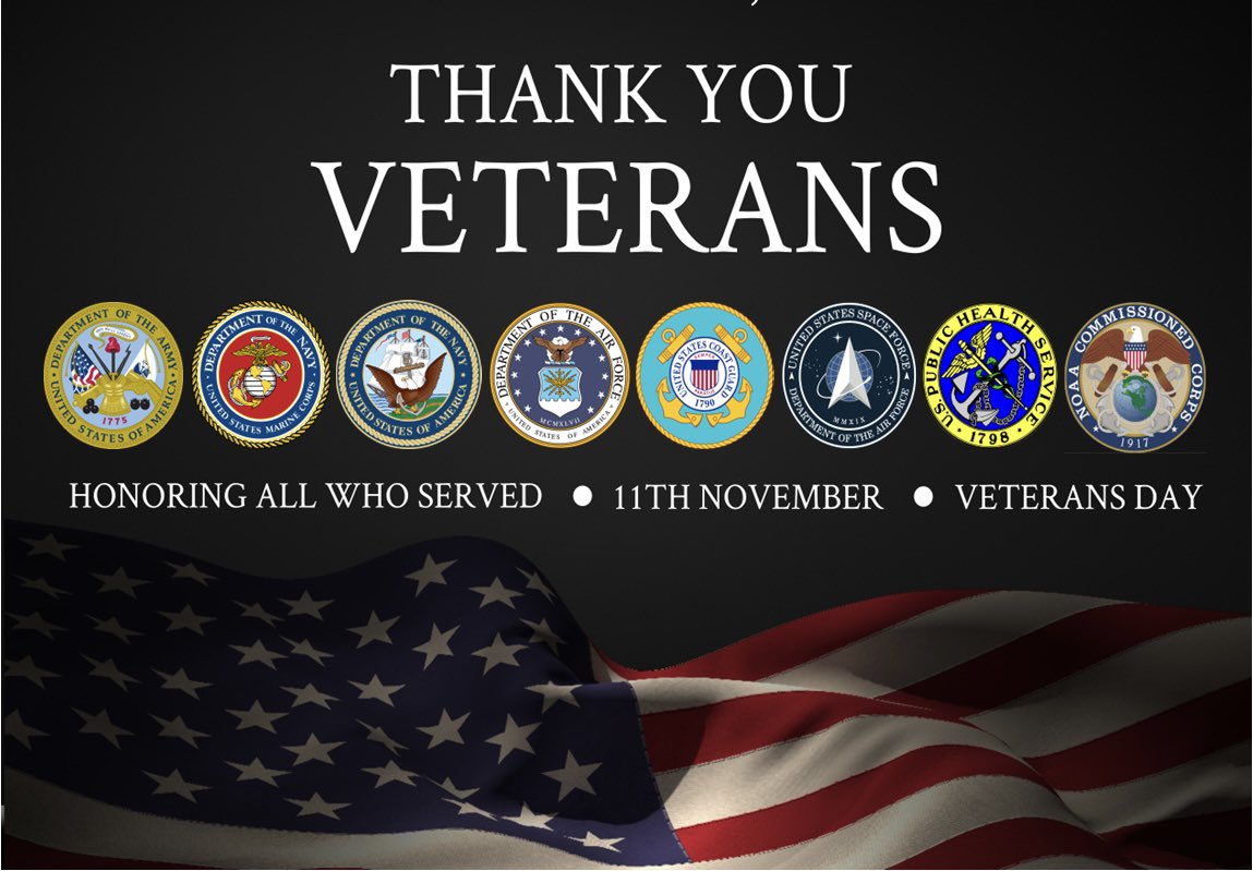 KennethCHenning's tweet photo. Grateful for all who have served. 🇺🇸 #VeteransDay https://t.co/jGfp3PZREG