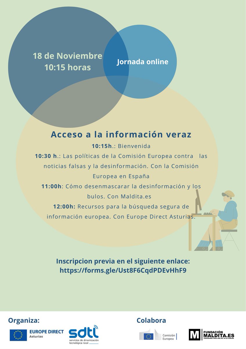 No te pierdas la jornada esta jornada online
Acceso a la información veraz