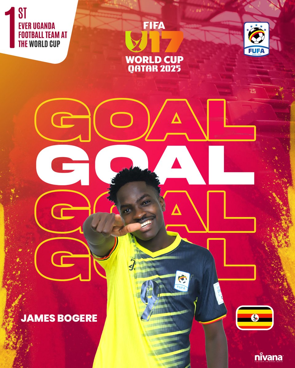 OfficialFUFA's tweet image. Goal! Uganda U17 🇺🇬

18&apos; James BOGERE (Uganda) scores!!
Uganda U17 1-0 France U17

#UGAFRA | #U17WC