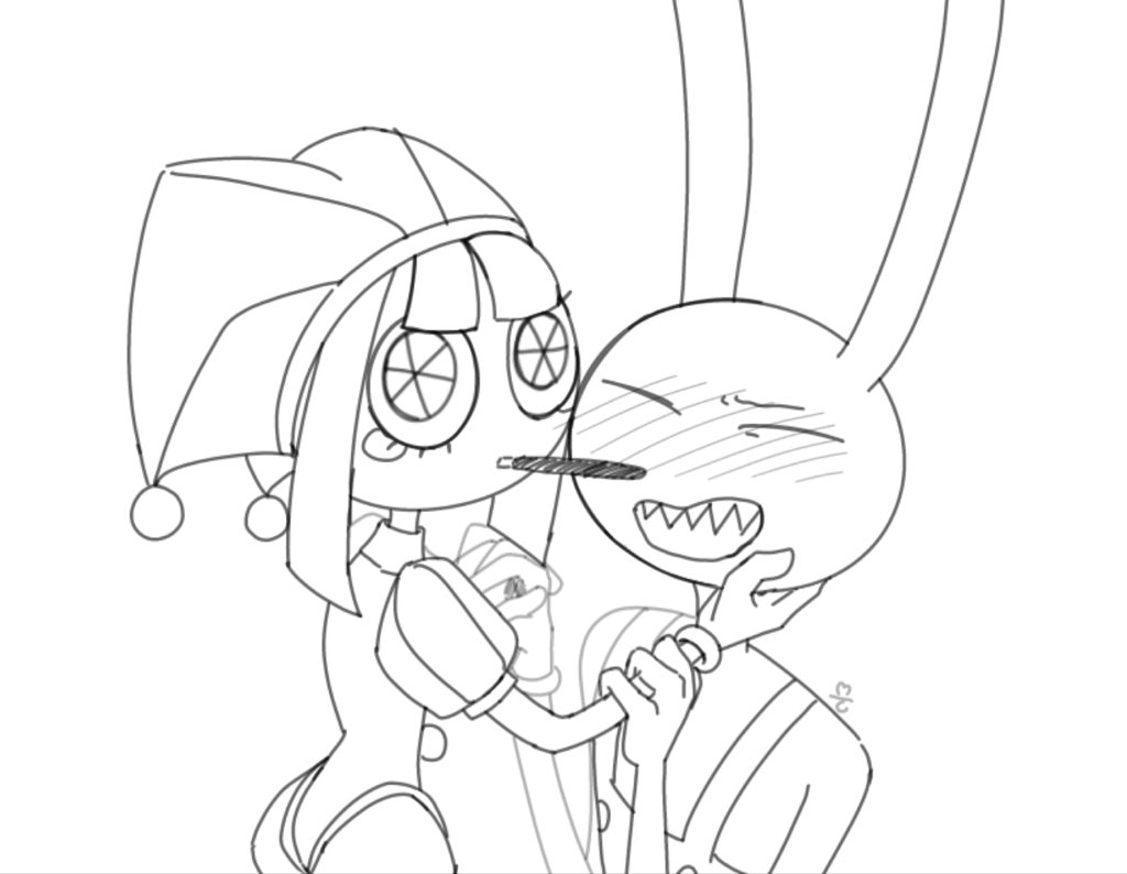 HyunCho359512's tweet image. 🤡🍪🐰
#잭폼 #funbun #funnybunny #jaxxpomni #tadcfanart #TADC