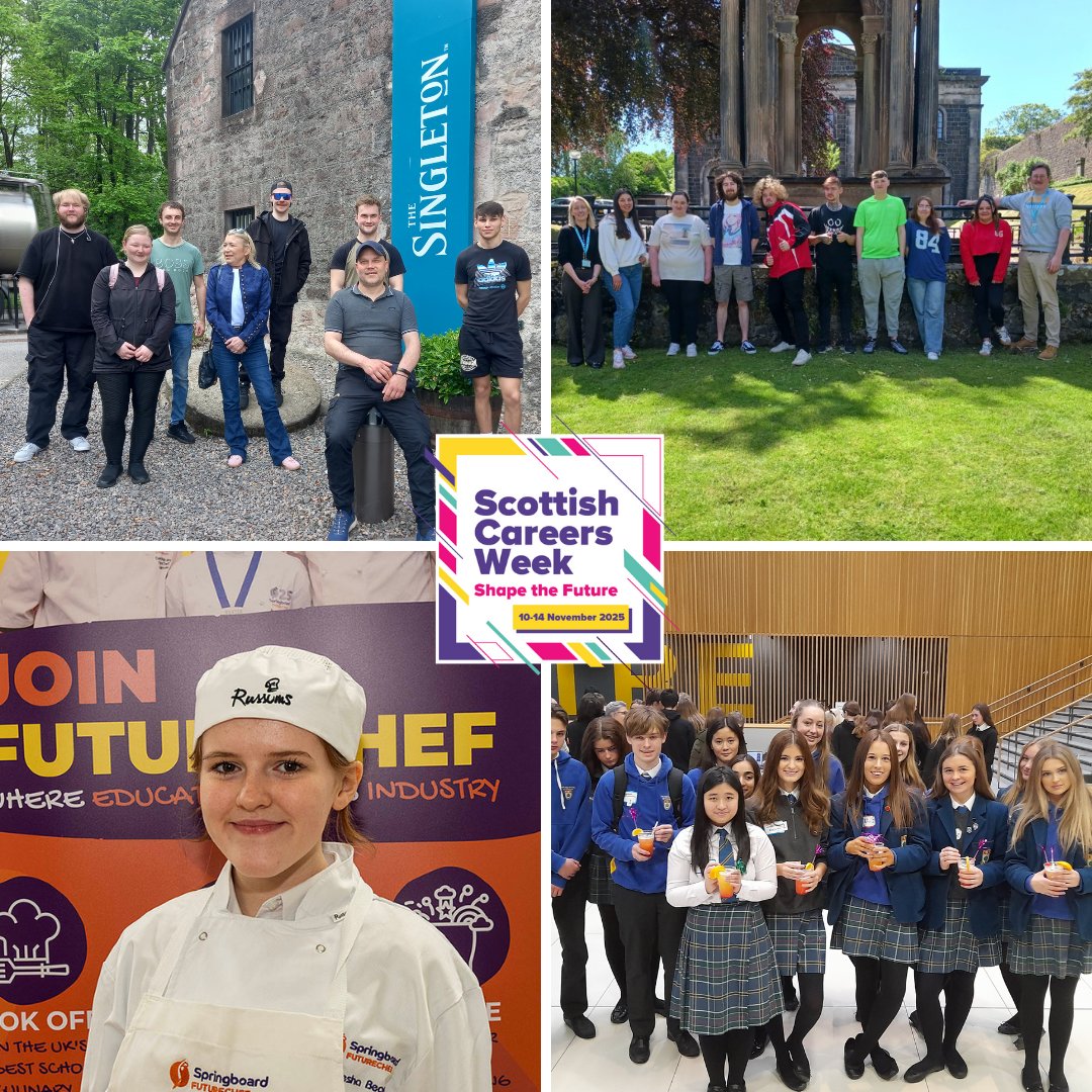 Springboard_UK's tweet image. This #ScottishCareersWeek, we’re celebrating opportunities for young people across Scotland! Through #SpringboardFutureChef &amp;amp; @Diageogb Learning for Life, we help students gain skills, confidence &amp;amp; discover passions. Hospitality = confidence, community &amp;amp; lifelong skills 💫