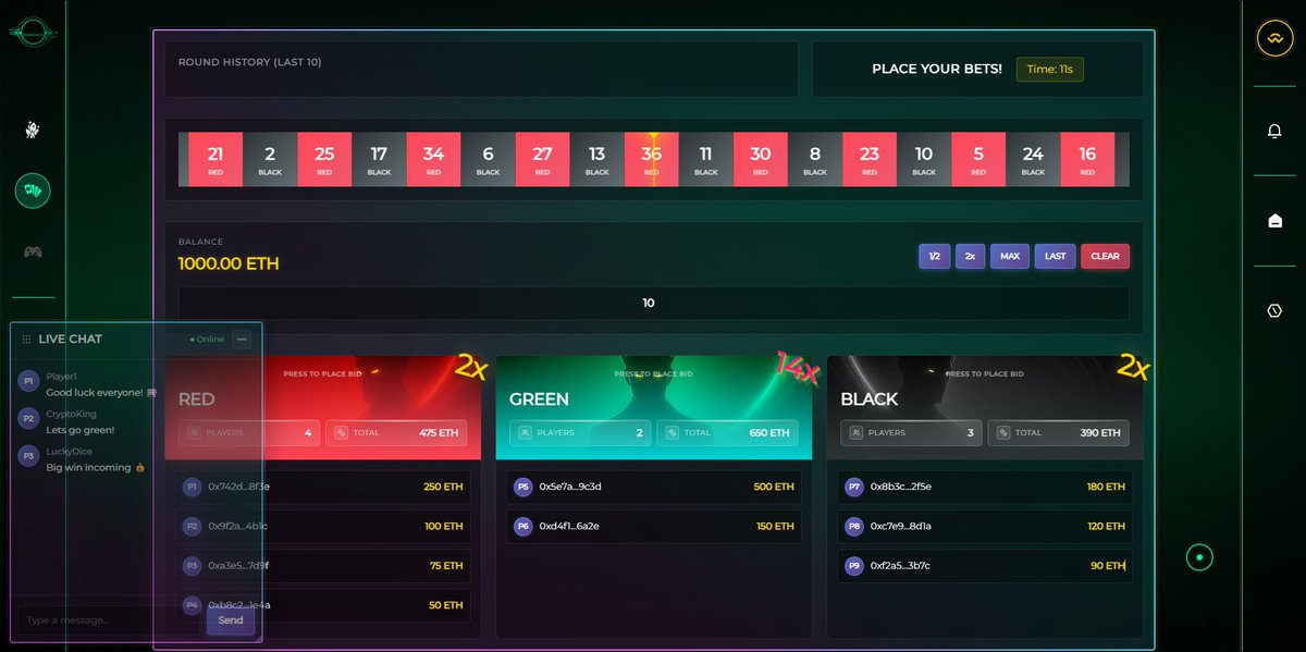 Check out what's in store for <a href="/ProjectVerdant/">Verdant</a>.

I've deployed a live preview/demo for you to play with: projectverdant.com/casino/turbo-r….

BIG things are on the way 💎