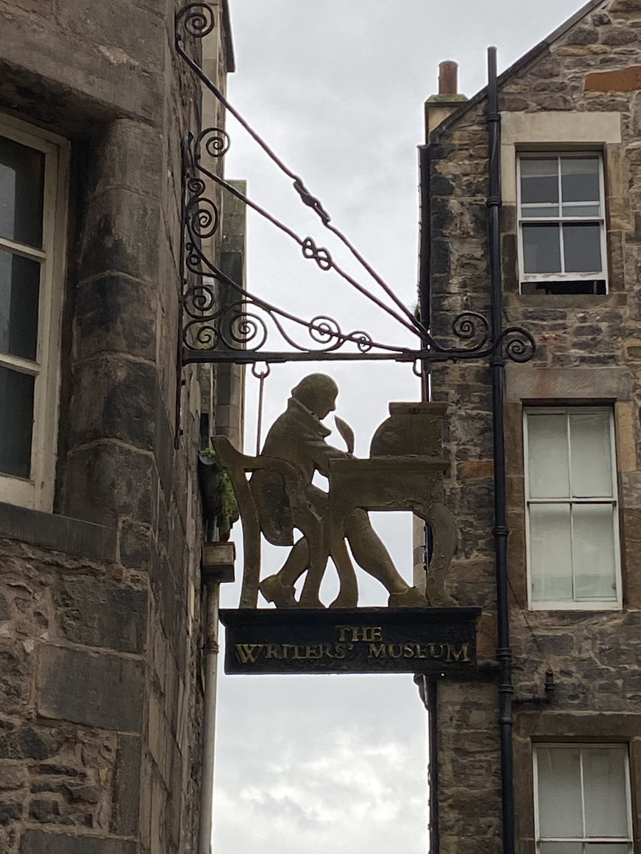 From a pilgrimage to the Writer’s Museum in Edinburgh.
