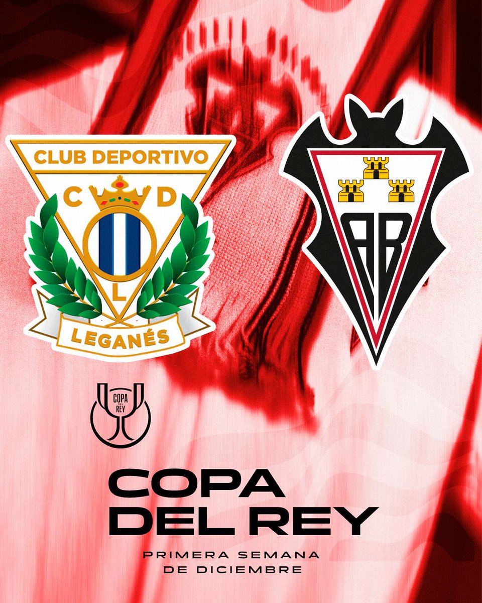 AlbaceteBPSAD's tweet image. ¡Ya conocemos nuestro rival en la ronda de #CopadelReyMAPFRE! 🏆🤍

Jugaremos a domicilio 🆚 @CDLeganes 

⚽️🦇