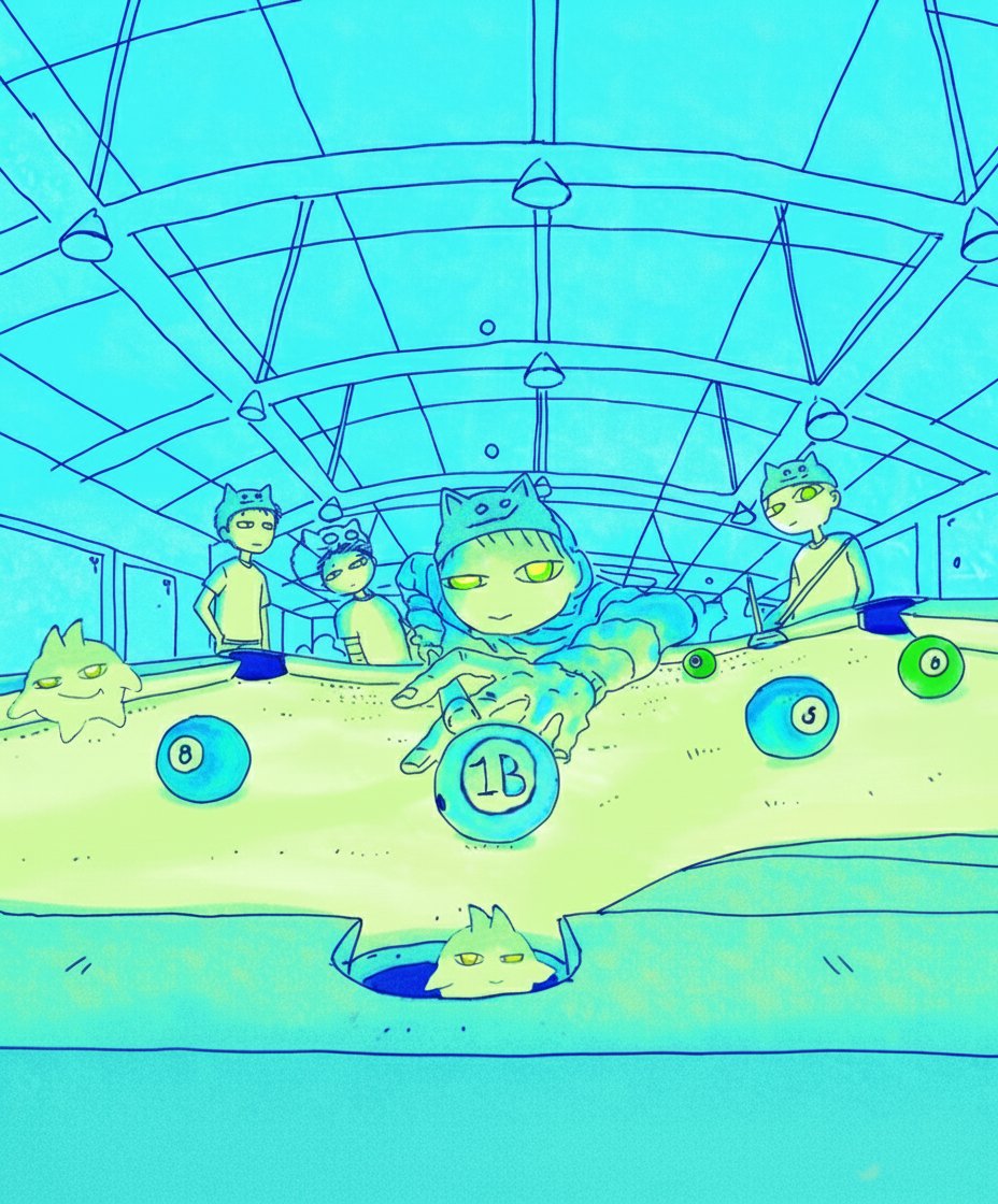 11 Nov ArtWork for <a href="/irys_xyz/">Irys (✧ᴗ✧)</a> 

The Irys team at the green felt,cues aligned, destiny in motion.
The 1B ball drops, silent and absolute.
This isn’t chance.
This is architecture.
This is value forged in verifiable steel.

✧DATA EMBEDDED.
✧MAINNET UNLEASHED.
✧FDV ASCENDS.
✧GAME