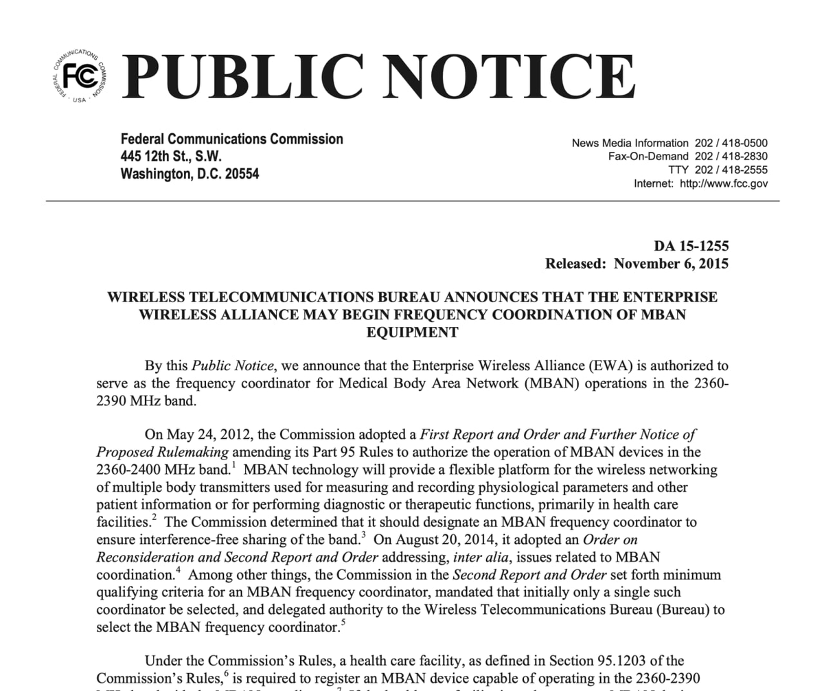 CorinneNokel's tweet image. What&apos;s an MBAN, Mr Pollack? 

IEEE 802.15.6 - 2015

#FCC #AHA 

aha.org/people/rick-po…

docs.fcc.gov/public/attachm… 
 
healthmanagement.org/c/hospital/Lea…