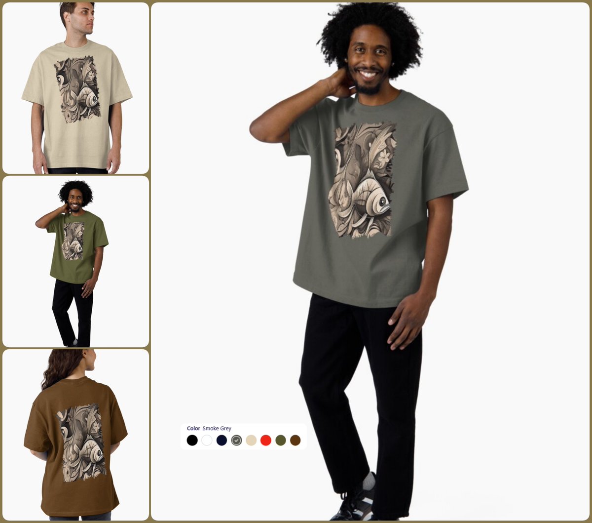 ArtFalaxy's tweet image. Odds Fish Sirona Oversized T-Shirt~by Art Falaxy~
~Dress Artful~
#redbubble #accessories #fashion #art #artfalaxy #sweatshirts #hoodies #socks #tshirts #FindYourThing
-
✨ redbubble.com/i/t-shirt/Odds…
COLLECTION: redbubble.com/shop/ap/175118…