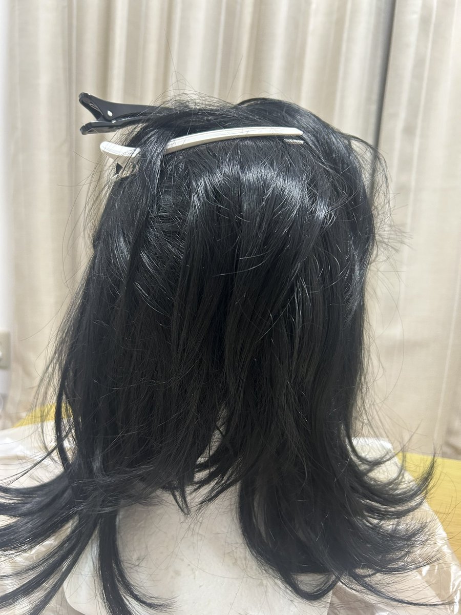 土曜日のウィッグを！今から作ります！