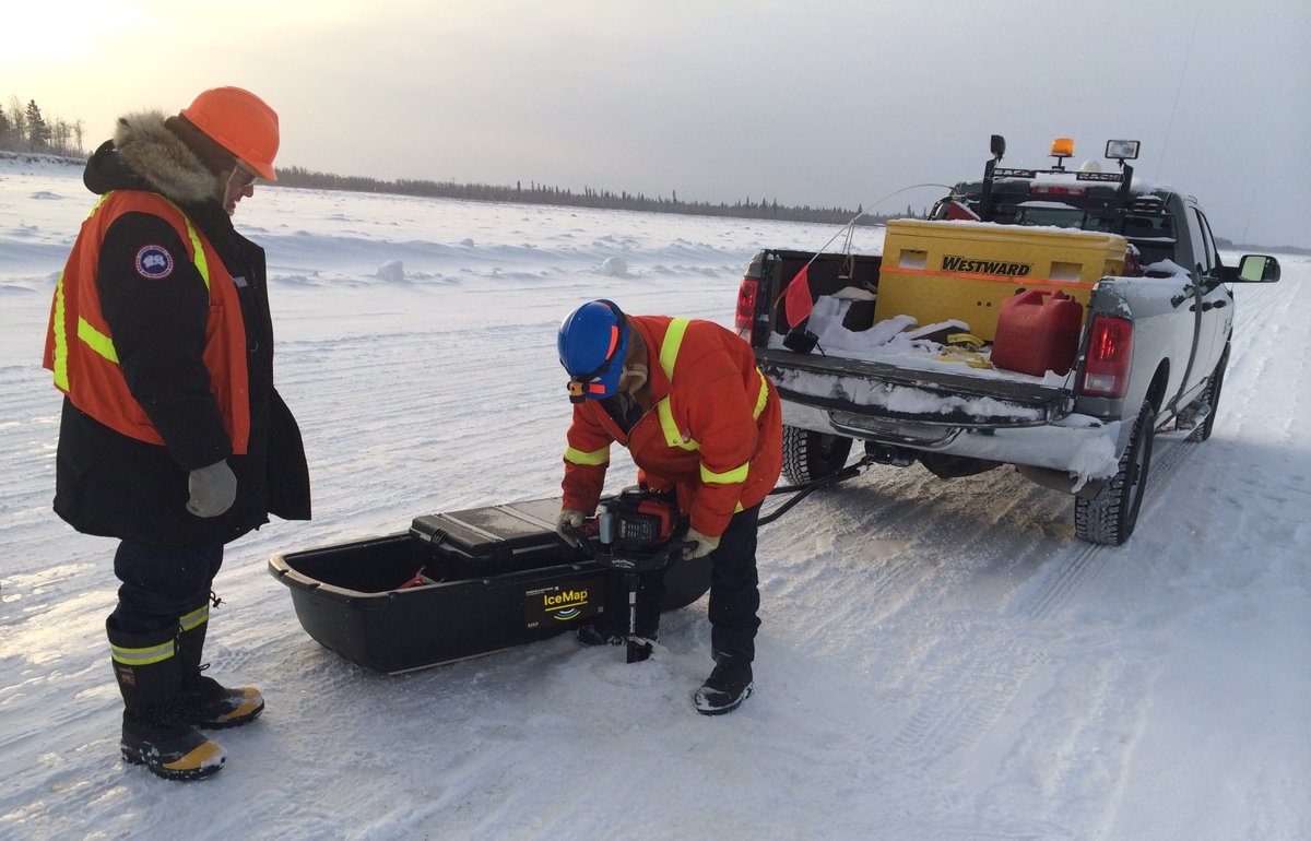 SensorsSoftware's tweet image. Did you know that ice thickness is crucial for determining how much weight an ice road can safely support? Traditional coring methods might leave thin spots undetected.

With IceMap, you can measure ice thickness at intervals as small as 5 cm (2 in).

sensoft.ca/products/icema…