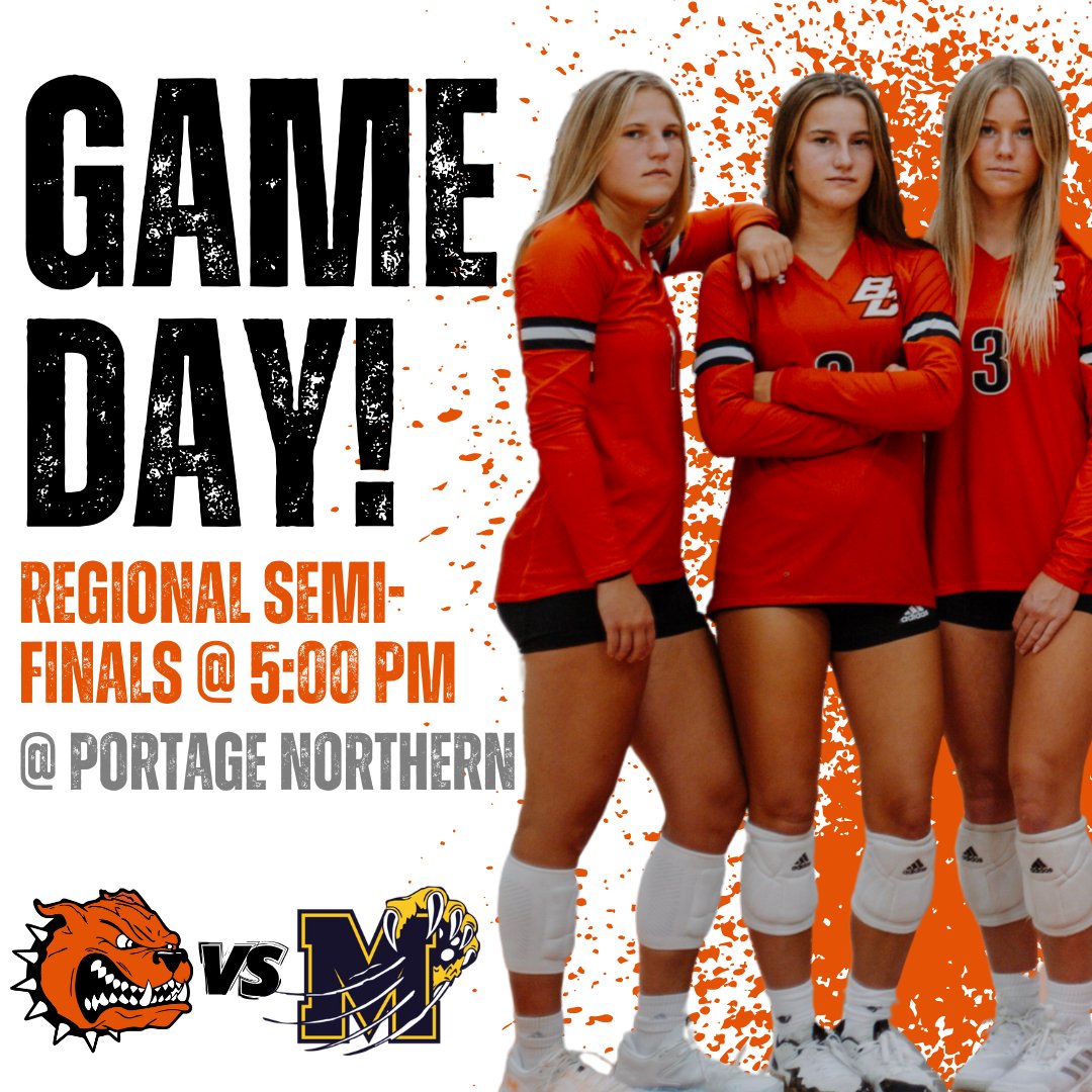 byroncentervb's tweet image. Come out and support your lady dawgs tonight at Portage Northern High School where they will take on Mattawan in the Regional Semi-Finals at 5:00 PM! Tickets can only be purchased online: bit.ly/2025-regionals #GOBULLDOGS #BCVB