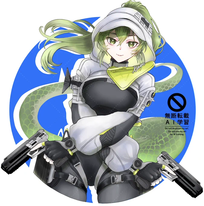 フローライト。 二丁拳銃はロマン #アークナイツエンドフィールド #エンドフィールド #アークナイツ