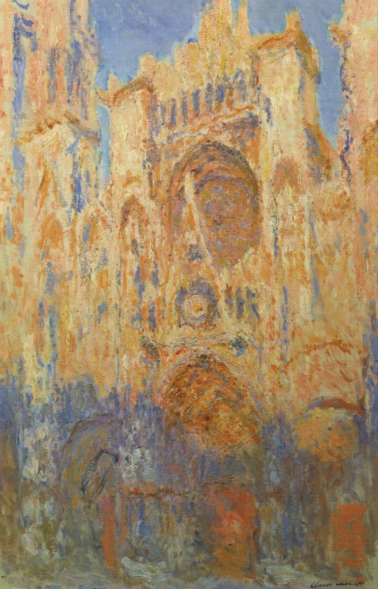 Claude Monet
Rouen Cathedral, Facade (1892)
