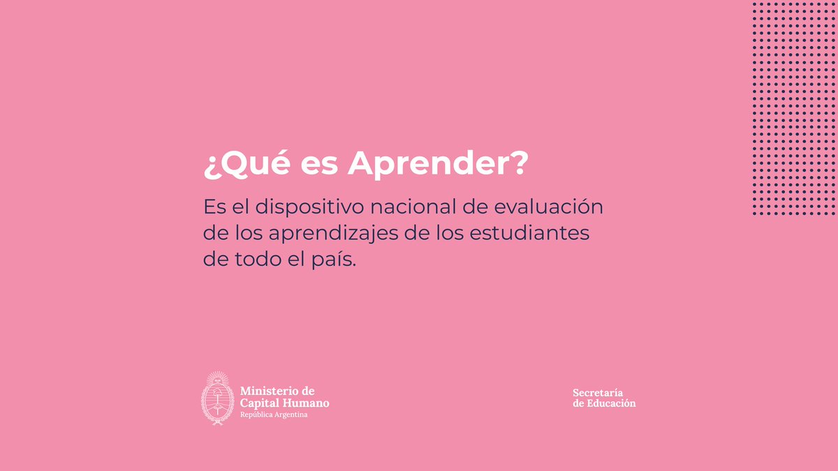 MinCapHum_Ar's tweet photo. Este miércoles, en una nueva edición de Aprender, los estudiantes de 6.º grado del nivel primario participarán de la evaluación que permitirá conocer los aprendizajes alcanzados en las áreas de Lengua y Matemática.

@JMilei https://t.co/cV3nC4L63U