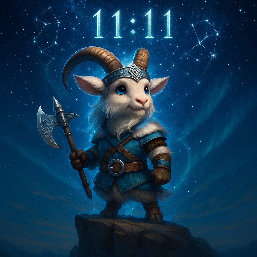 11:11 - If you know you know! 🙏💫🐐