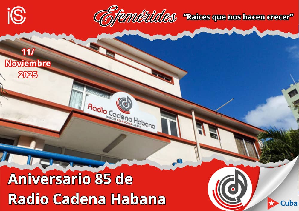 IcsCuba's tweet image. 📻Radio Cadena Habana cumple hoy sus 85 años de fundada. Siempre fiel a su eslogan como la &quot;Emisora de la Música Cubana&quot;. Desde sus inicios atrapa a la audiencia mediante la difusión de programas de excelente factura técnico artística.

🎊 MUCHAS FELICIDADES🎊
