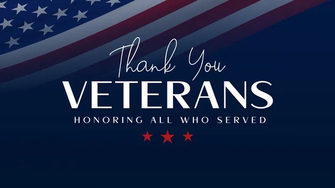 Oakton High School thanks the veterans in our community for their service today and every day. We want to take a moment to acknowledge the veterans on our staff: Mr. Archer, Mr. Larson, Mr. Schneider, and Mr. Slabaugh! #FCPSHonorsVeterans #WEAREOAKTON