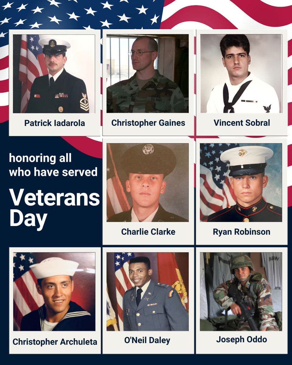 AirTechniques's tweet image. This Veterans Day, we’re proud to recognize some of the Air Techniques team members who have served our country. Thank you for your service and dedication — we’re honored to have you as part of the AT family. ❤️🤍💙
#VeteransDay #AirTechniques #TeamAT #ThankYouForYourService