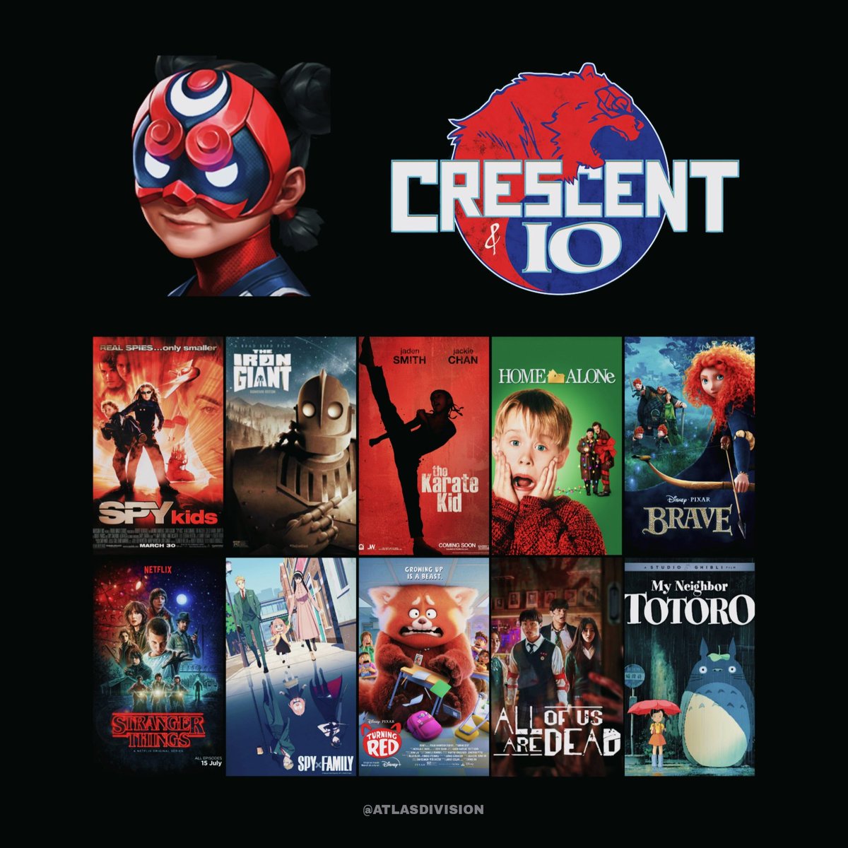 📍• Movies and shows the Agents of Atlas would watch in their free time. (Part 1)

❄️Luna Snow | 💪🏻Brawn | 🌊Wave | 🌙Crescent