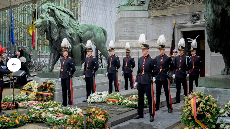 ChairmanEUMC's tweet photo. On Armistice Day, we honour and commemorate those who made the ultimate sacrifice in the pursuit of peace and freedom.

Today, representatives from the European Union Military Committee (EUMC) attended the Armistice Day commemoration in Brussels, at the Congress Column. The ceremony paid tribute to the Unknown Soldier and to all those who lost their lives during the two World Wars, as well as in peacekeeping and humanitarian operations since 1945.

11 November continues to remind us of the enduring importance of remembrance, unity, and collective commitment to peace.

Lest we forget. 🌺

#ArmisticeDay #Remembrance #Belgium #WeRemember #Peace #EU #Defence #Commemoration

Photos by Adrien Muylaert, Jérusalem Destercke-Hock, Silvestre Loan