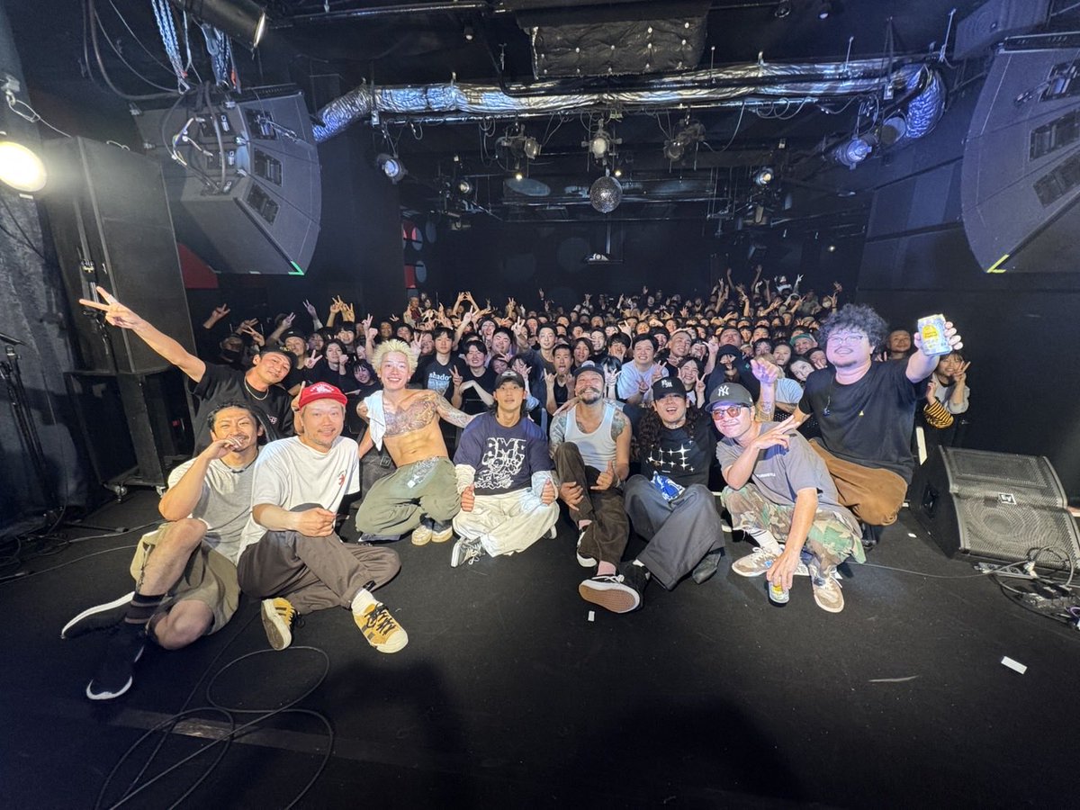 SHADOWS_JAPAN's tweet image. SHADOWS x ENTH  Presents.
-EAZY- 6日目 心斎橋ANIMAありがとうございました！

次のEAZYは11/22金沢EIGHT HALL🔥
チケット極僅！

#EAZY #BMP