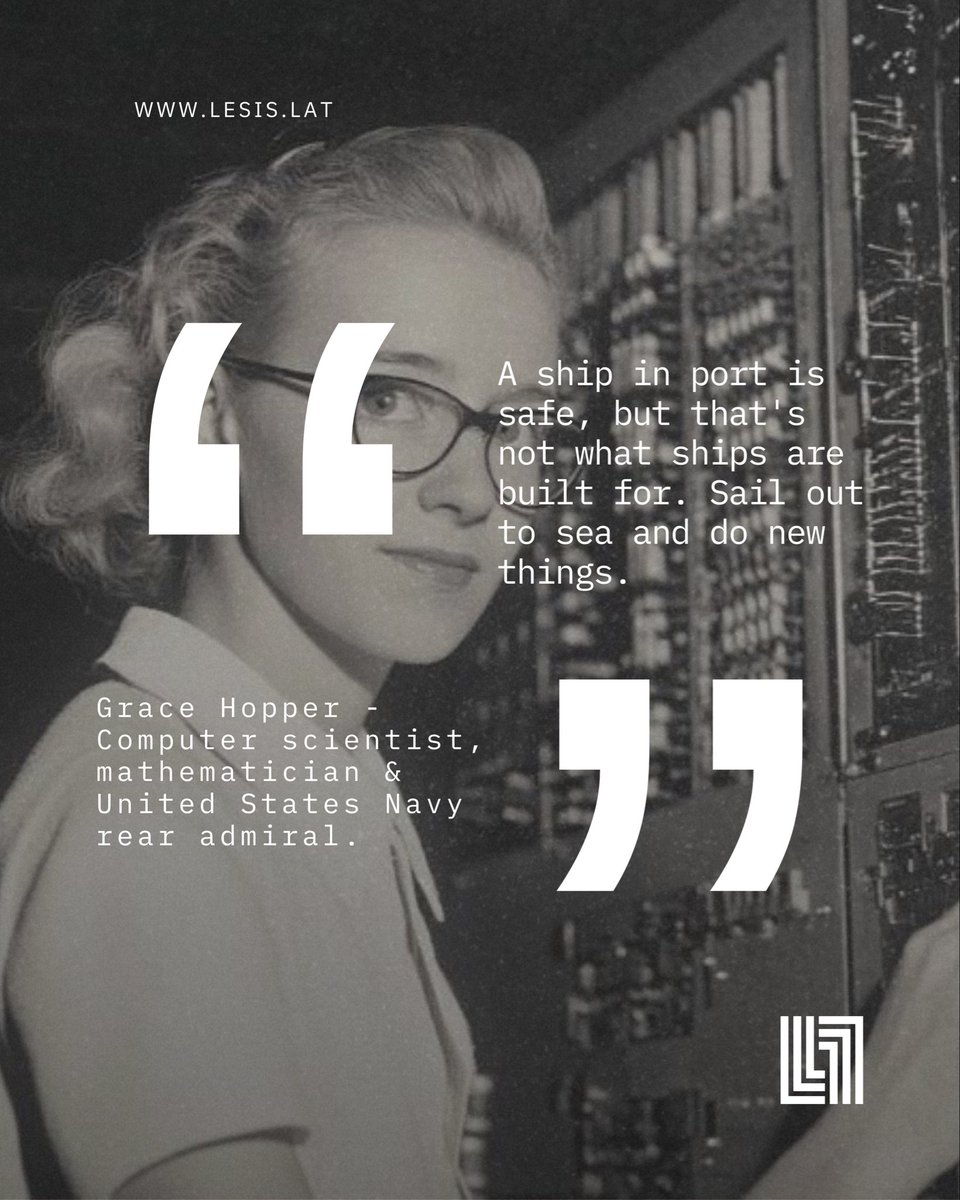 A ship in port is safe, but that’s not what it’s built for.
Neither are we. At LESIS, we’re built to explore new technological horizons.