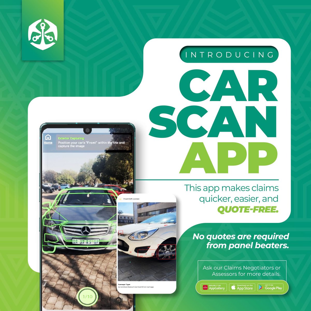 OldMutualNam's tweet image. Introducing the CARSCAN App – your fast, quote-free way to process vehicle claims. Snap, scan, and submit in minutes. No panel beater quotes needed!

#OldMutualNamibia #CarScanApp #InsuranceSimplified