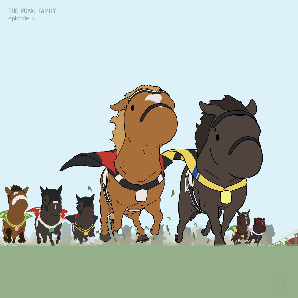 「さあ２頭並んでいる！並んでいる!!」
誰もが熱狂日本ダービー、10cm差の大接戦🎗️