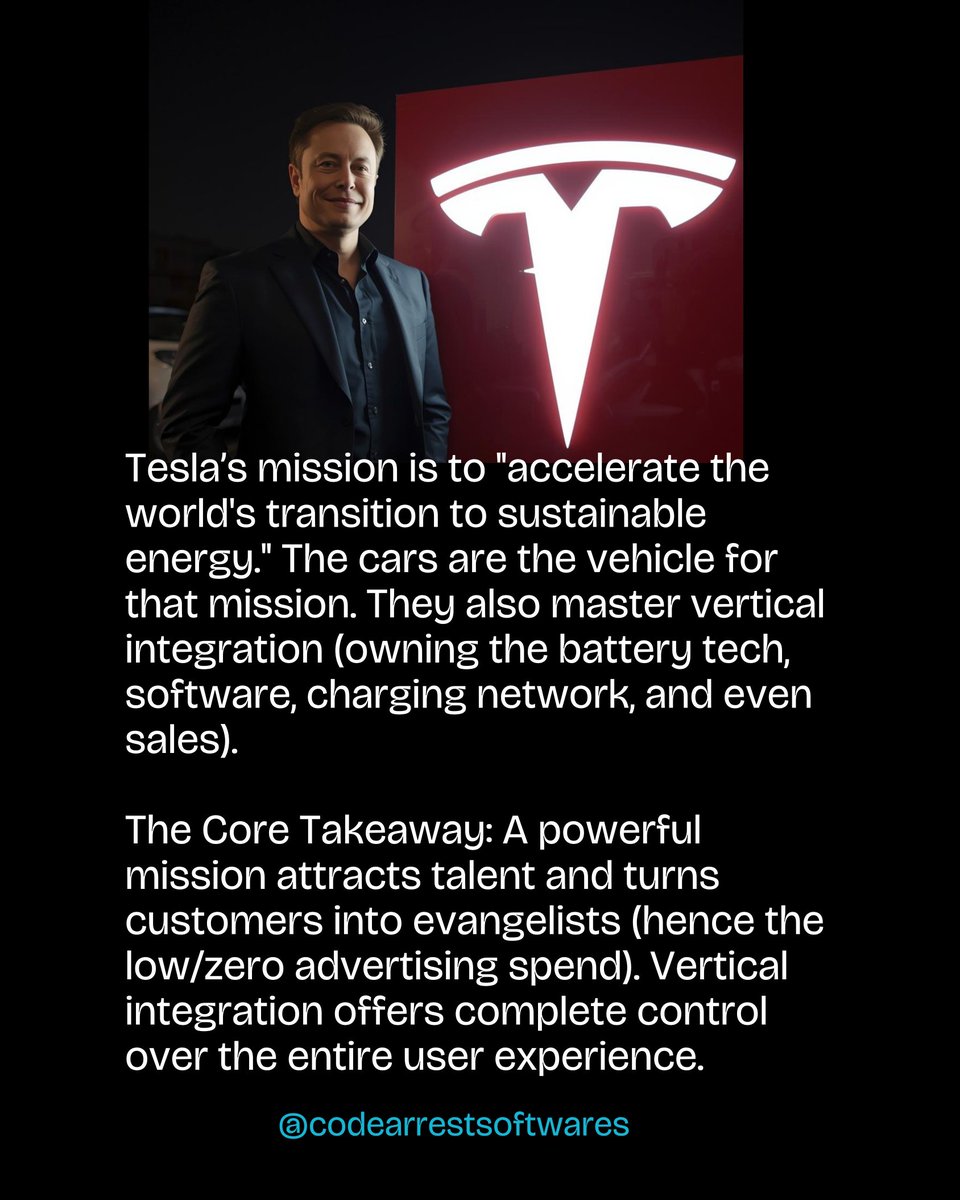 codearrest's tweet image. Simplicity. Scalability. Mission. These aren&apos;t just buzzwords—they are the foundation of every successful tech giant. 

#CodeArrest #JobArrest #ClockSession #TechGiants #BusinessStrategy #KeyInsights #Innovation #TechLessons #Apple #Google #Tesla #StartupGrowth #Scalability