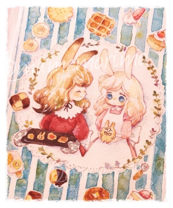 今日はポッキープリッツの日やけど、残念ながらないので11と11な双子ちゃんに出てきてもらおう
