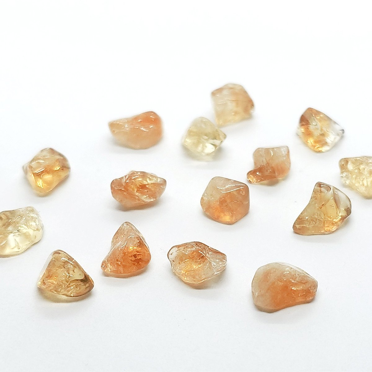 希少　高品質！　濃シトリン　✰✰✰七福神様✰✰✰　金運 シトリン ブレスレット 珠 7mm 内径 16cm パワーストーン 天然石 金運