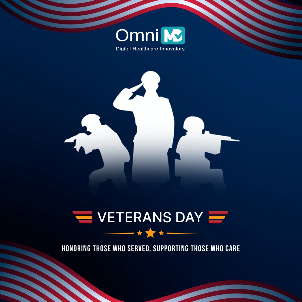 omnimd's tweet image. Some heroes served in uniform. Today, many serve again in scrubs, with compassion, courage, and commitment.

To every veteran continuing to protect and care for others, we honor you. 🇺🇸✨

#VeteransDay #ThankYouVeterans #MilitaryHeroes #HealthcareHeroes #USA #OmniMD