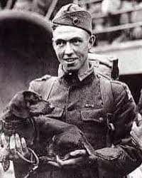 K9BackPack's tweet image. Today is Veteran’s/Remembrance Day. May we never forget &amp;amp; always be grateful to all the veterans &amp;amp; their families who have served our countries! Thank you!!  Animals are veterans &amp;amp; war heroes too! The dachshund was a hero of both WW I &amp;amp; WW II. 
(Unknown original origin of photo.)