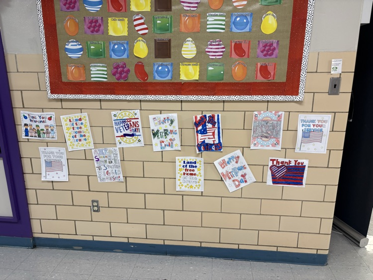 Excited to welcome our Vetrans today at Pacific Intermediate. Thank you for your service to us!